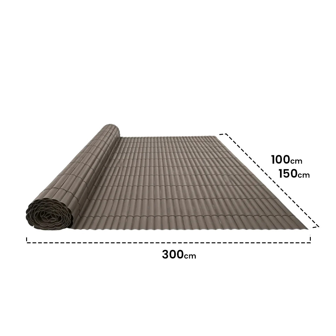 Cañizo Pvc Planticane 1.5x3 Marrón Nortene_1