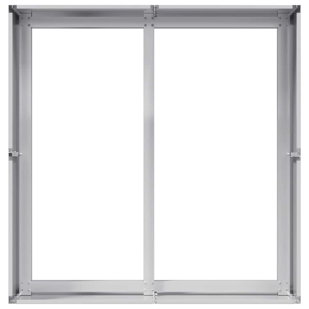 Jardinera 80x80x40 Cm De Acero Galvanizado_4