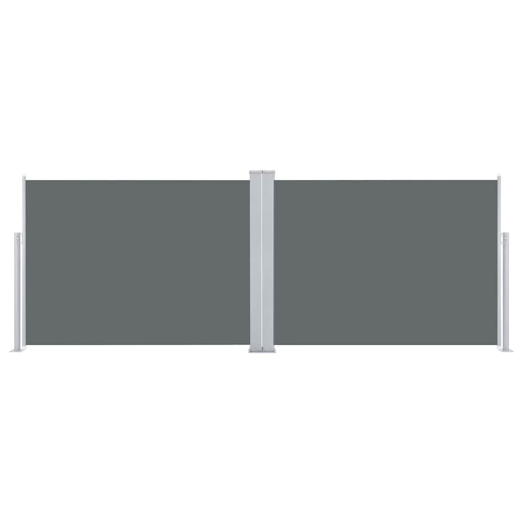Vidaxl Toldo Lateral Retráctil Gris Antracita 100x1000 Cm_3