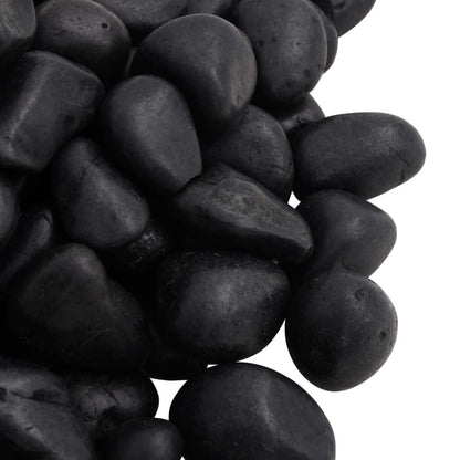 Vidaxl Guijarros Pulidos Negros 25 Kg 2-5 Cm_3