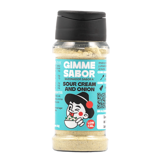 Sazonador vegetal sabor sour cream and onion