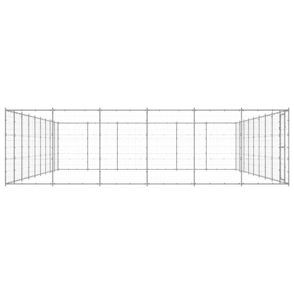 Perrera De Exterior De Acero Galvanizado 65,34 M²_2