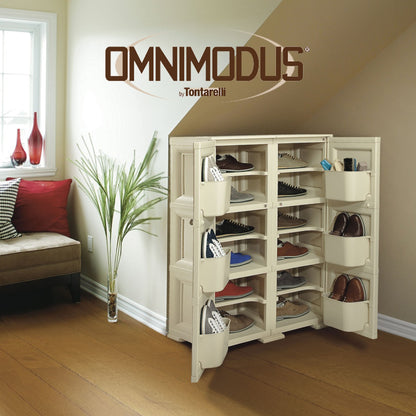 Armario Omnimodus 2 Puerta3 Módulos Con 6 Compartimentos Modelo Angora_1
