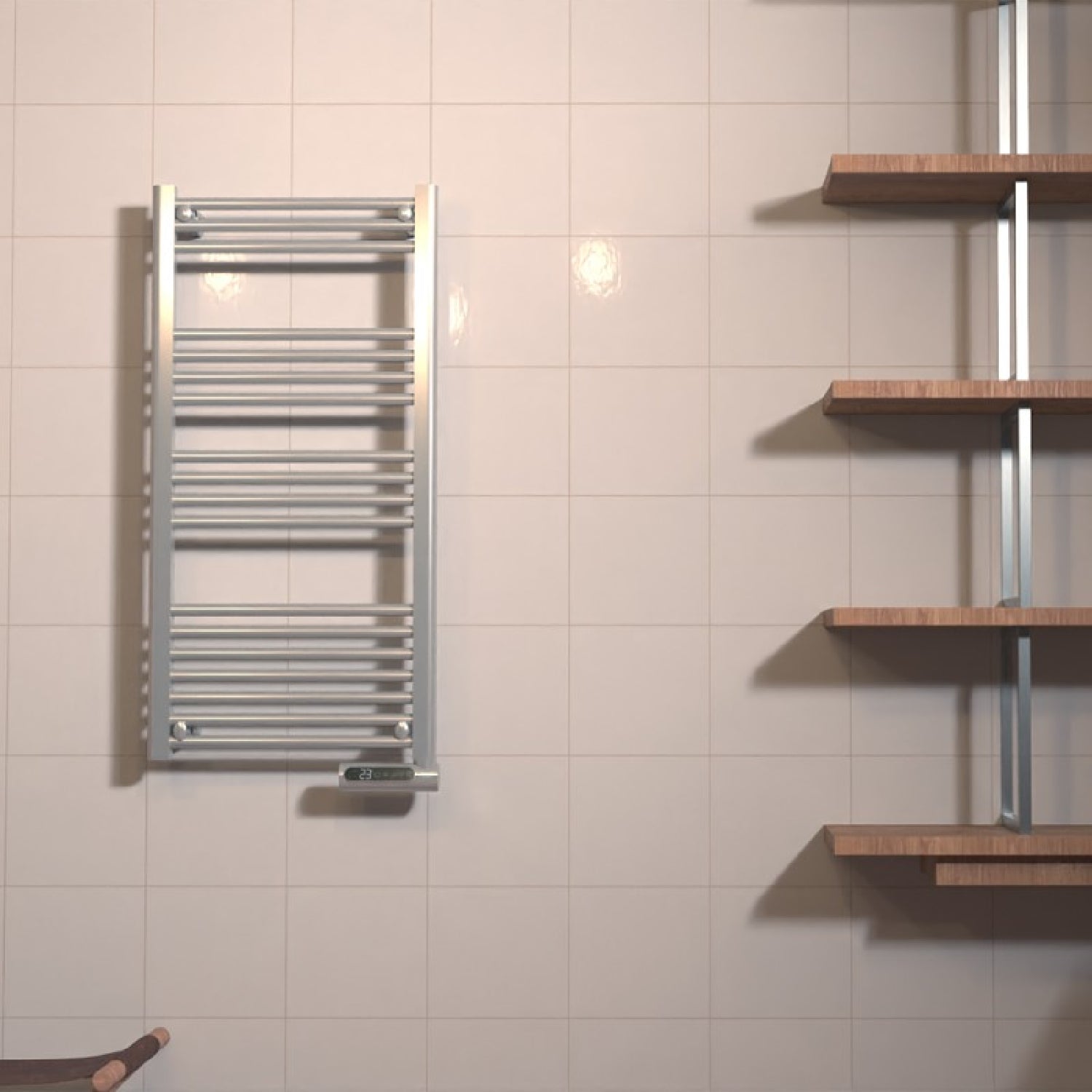 Cecotec Toallero Eléctrico Ready Warm 9200 Smart Towel Steel_1