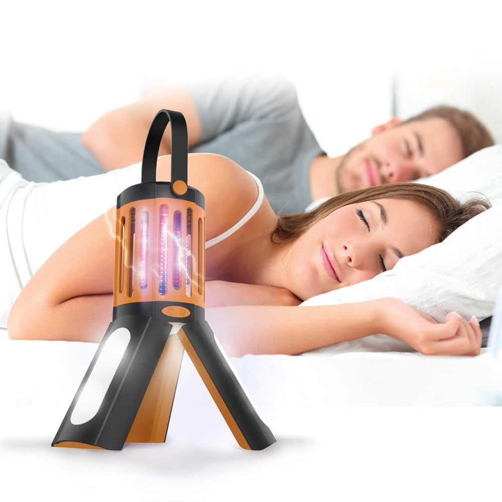 Lámpara Antimosquitos Led 2 En 1 Portátil Aktive_5