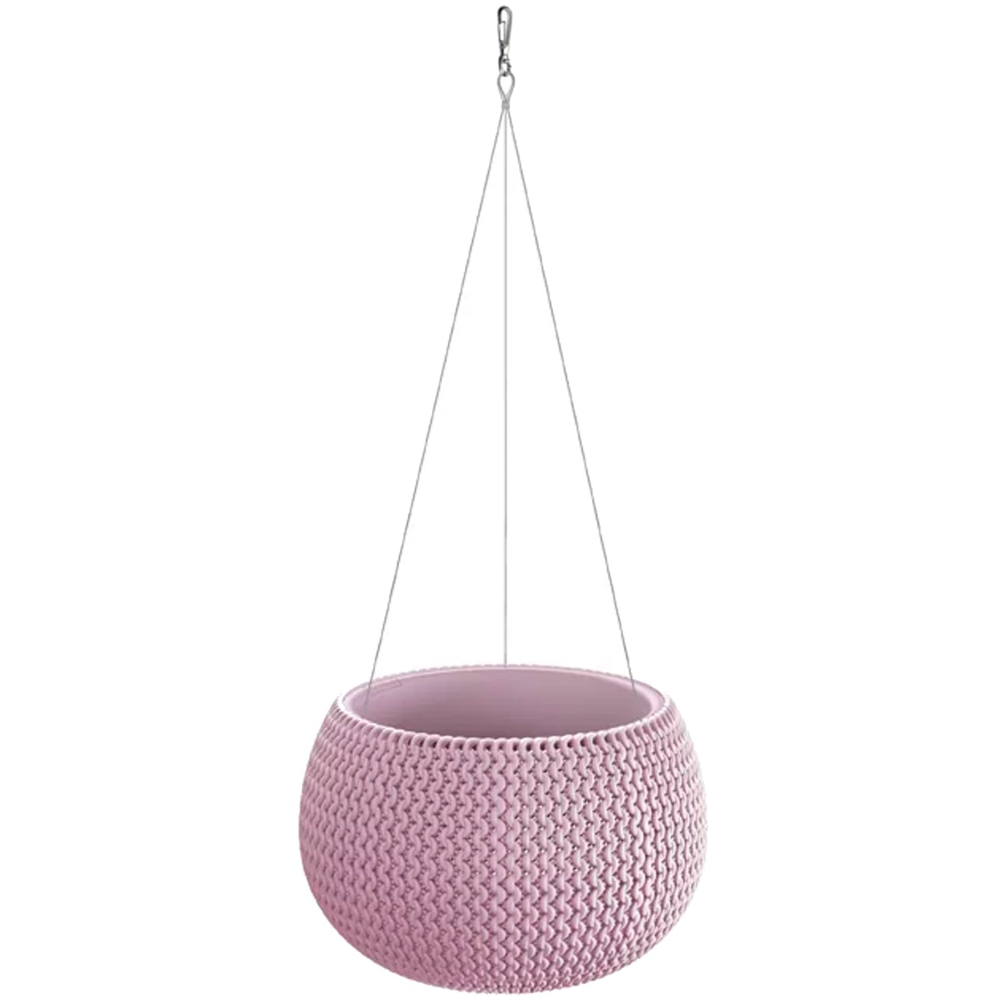 Maceta Splofy Bowl Ws 9l., Con Depósito, Dimensiones (mm) 370x370x218, Color Arándano Claro