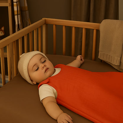 Saco De Dormir De Invierno De Algodón Orgánico Fresa