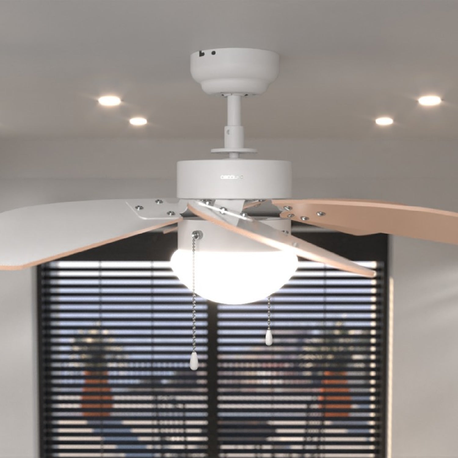 Cecotec Ventilador De Techo Con Luz Energysilence Aero 3600 Vision Orange_4