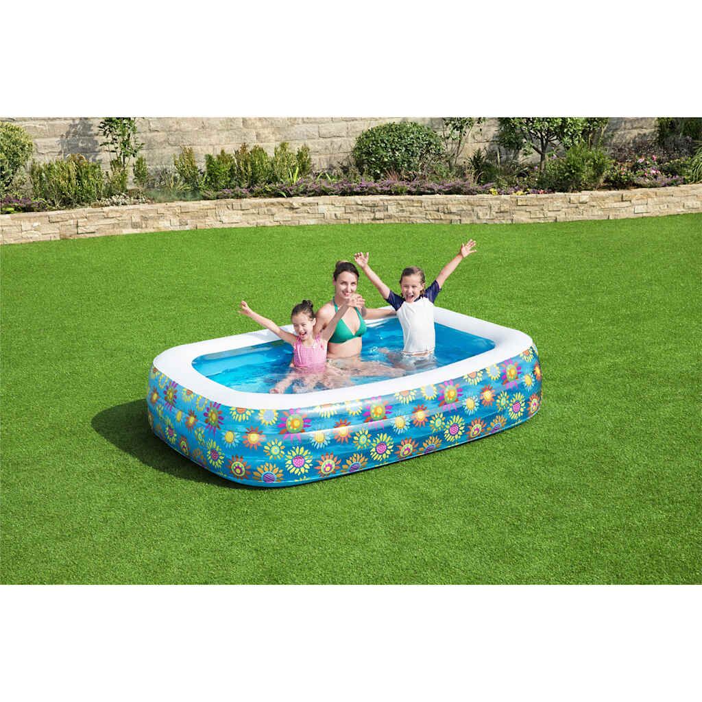 Bestway Piscina Hinchable Infantil Azul 229x152x56 Cm_1