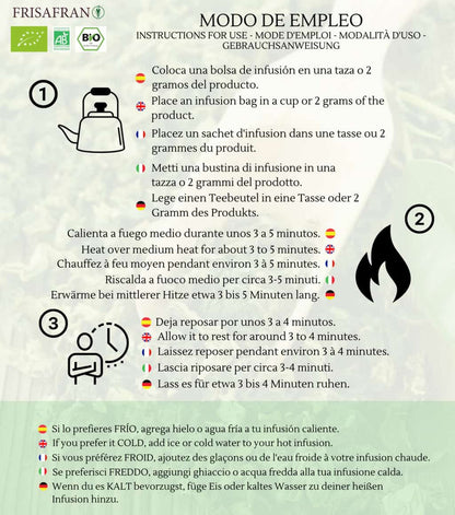 Té Verde Gunpowder Menta Ecológico Pirámides - Calidad Y Sabor | Frisafran 60 Uds_5
