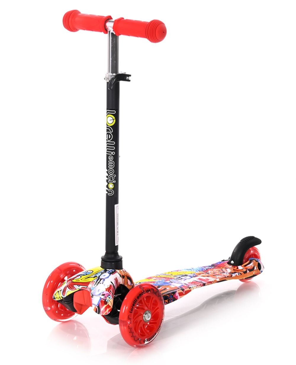 Patinete Infantil Con Luces En Las Ruedas Mini Graffiti_0