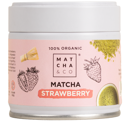 Té Matcha Fresa ecológico Matcha &amp; CO 30 g