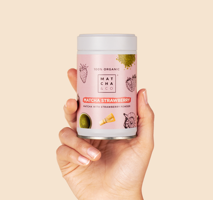Té Matcha Fresa ecológico Matcha &amp; CO 30 g