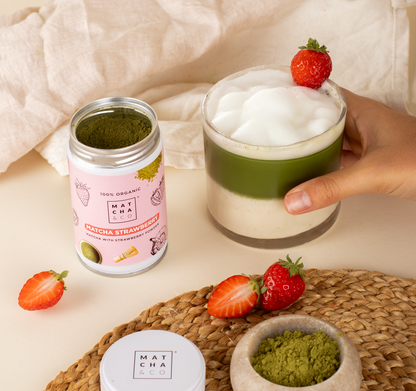 Té Matcha Fresa ecológico Matcha &amp; CO 30 g