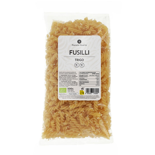 Fusilli de trigo ECO Planeta Huerto 500gr