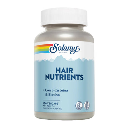 Hair Nutrients Solaray 120 cápsulas