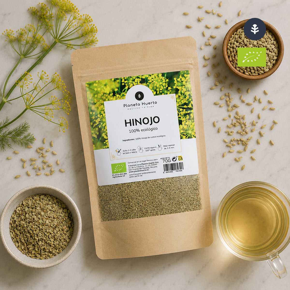Hinojo ECO Planeta Huerto 70g