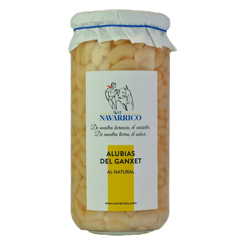 Alubias del Ganxet El Navarrico frasco 720 ml