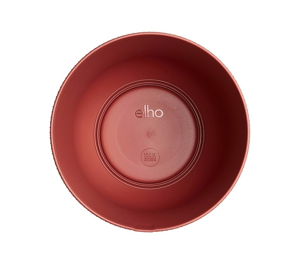 Elho Jazz Round Macetero Rojo Toscana 19cm