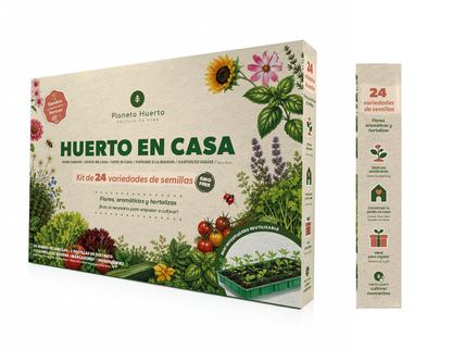 Huerto en Casa Kit de Cultivo Planeta Huerto