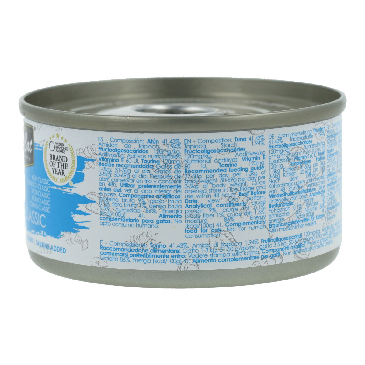 Kit Cat Lata Gravy - Atún Classic 70 g Comida húmeda para gatos en salsa