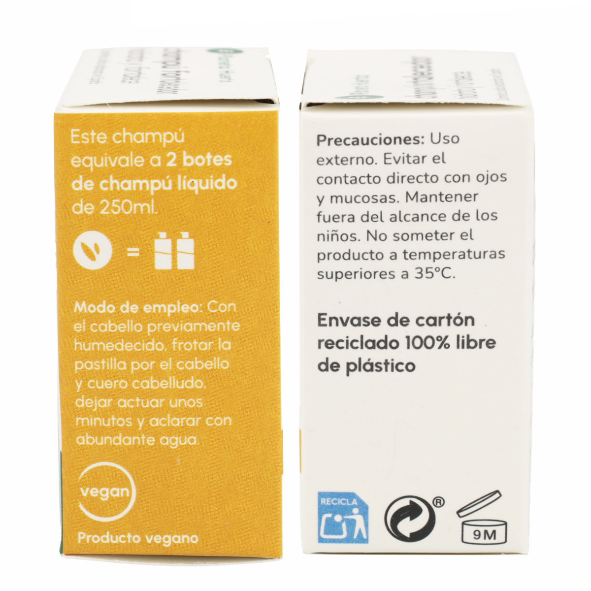 Champú sólido Fortalecedor con Aminoácidos Planeta Huerto 85 g