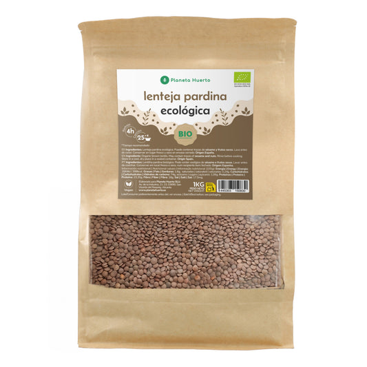 Lenteja Pardina ECO Planeta Huerto 1 kg