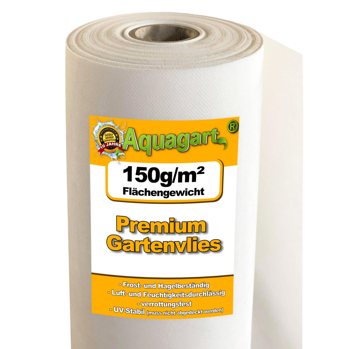 20m² Forro Polar Para Jardín, Forro Polar Para Malas Hierbas, Forro Polar Para Mantillo, 150 G/m², Blanco, 1 M De Ancho_0