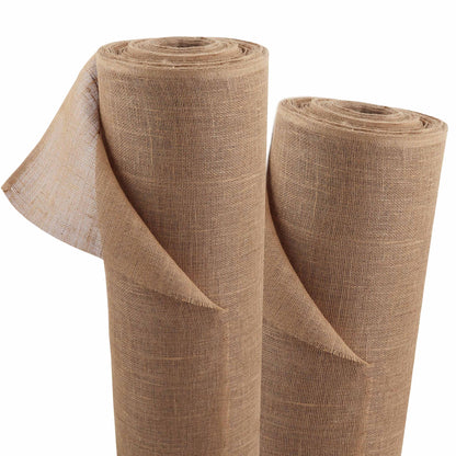 Tela De Yute De 45m X 1m, Estera De Yute De 215g/m², Tela De Yute Para Jardín, Cinta De Yute De Arpillera_0