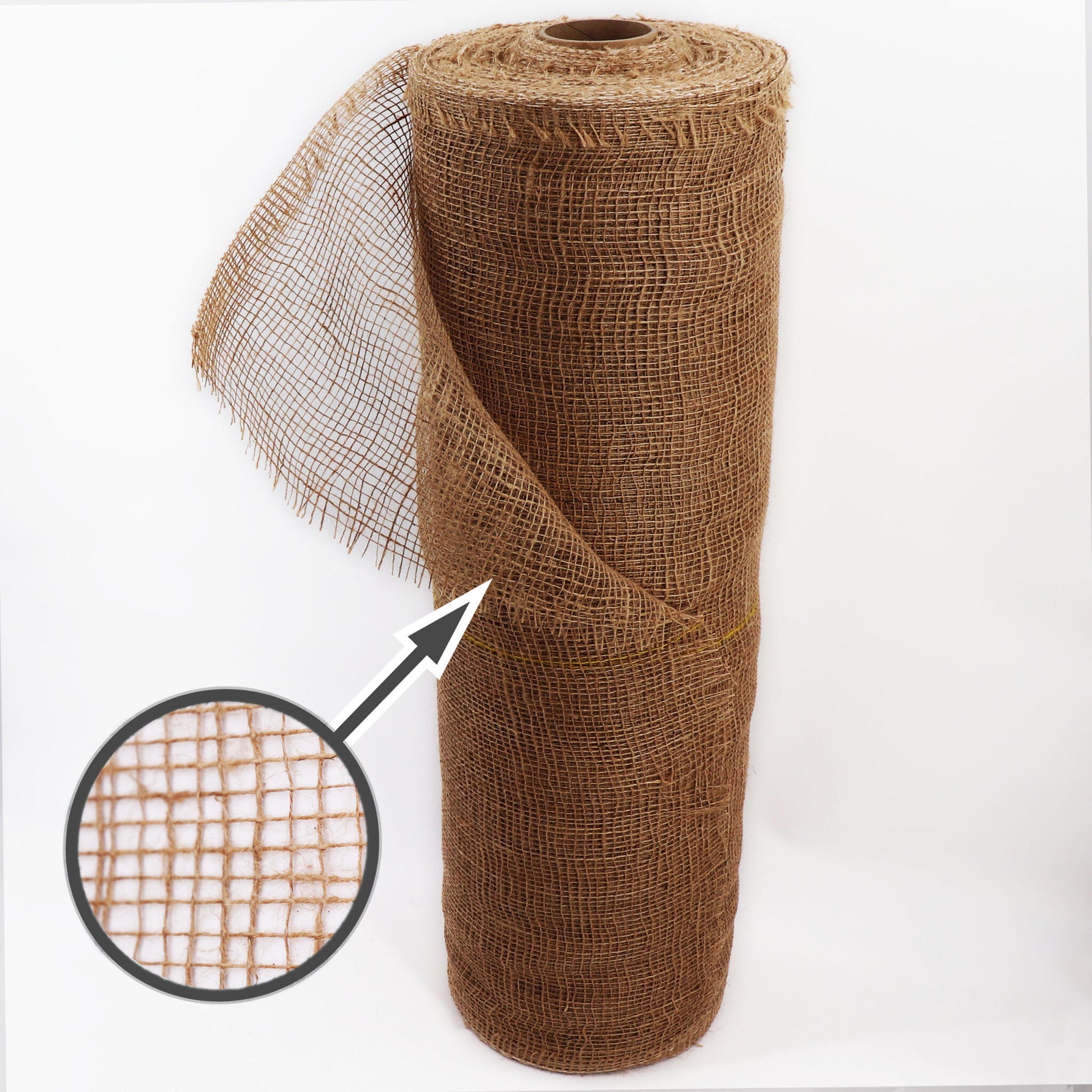 Tela De Yute De 15m X 1m, Estera De Yute De 105g/m², Tela De Yute Para Jardín, Cinta De Yute De Arpillera_1