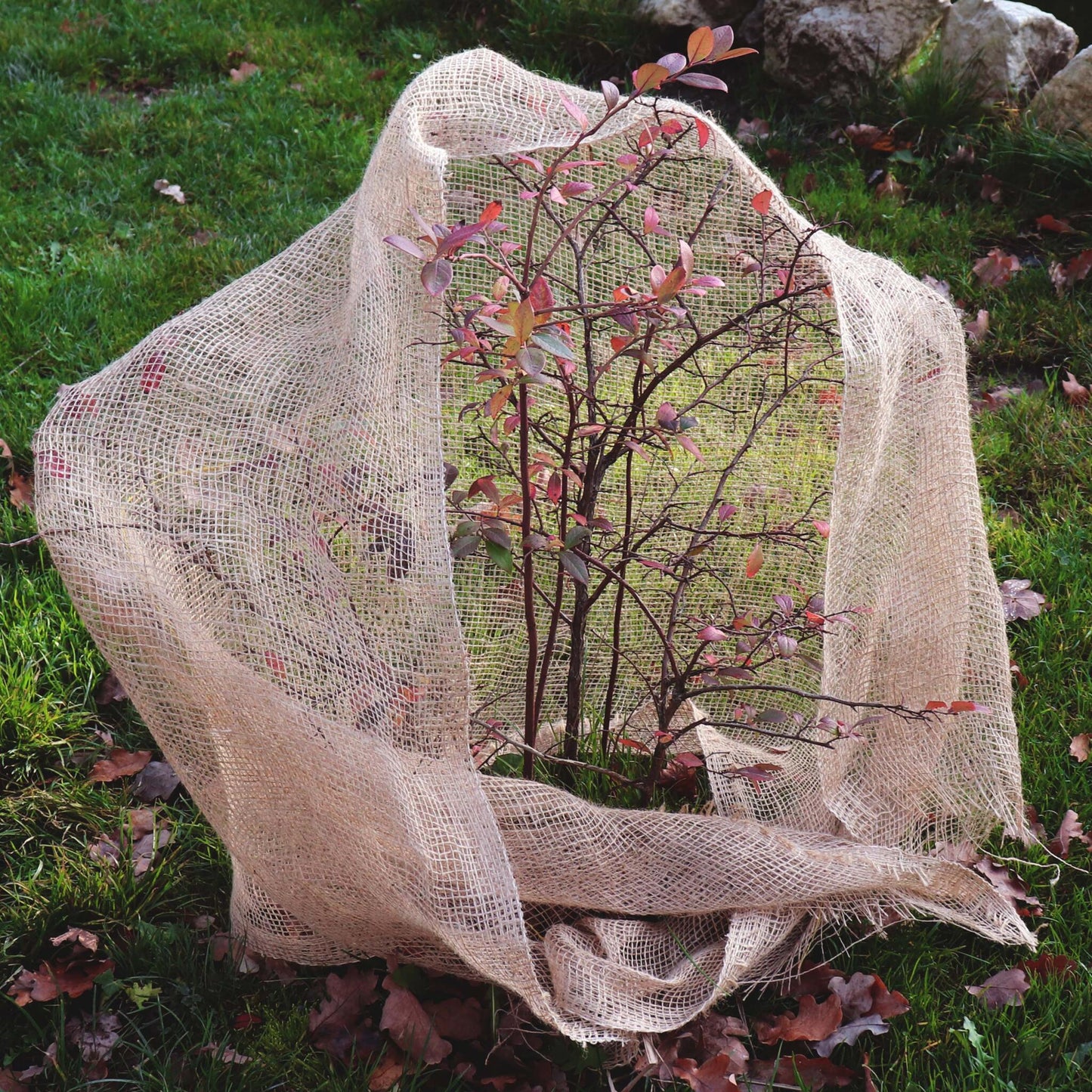 Tela De Yute De 15m X 1m, Estera De Yute De 105g/m², Tela De Yute Para Jardín, Cinta De Yute De Arpillera_5