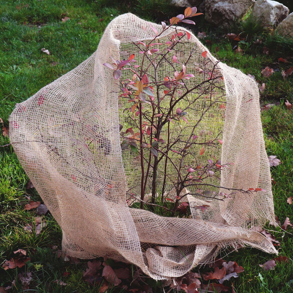 Tela De Yute De 15m X 1m, Estera De Yute De 105g/m², Tela De Yute Para Jardín, Cinta De Yute De Arpillera_5