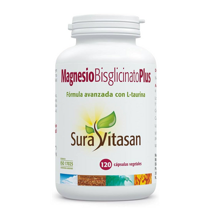 Magnesio Bisglicinato Plus 120 cápsulas Sura Vitasan