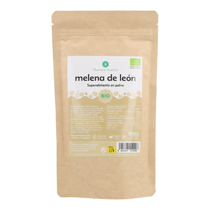 Melena de león en polvo 100% ECO Planeta Huerto 100 g