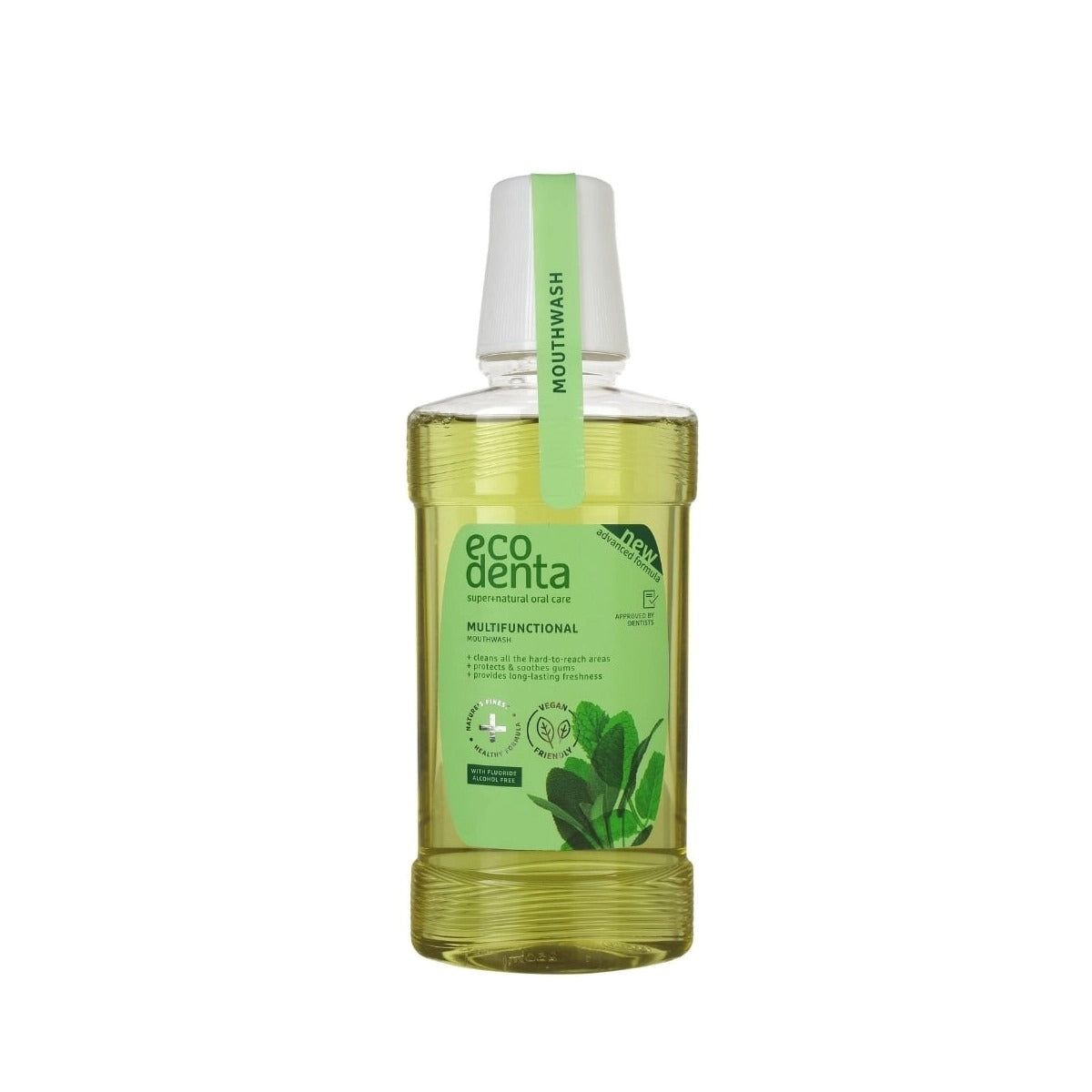 Enjuague bucal Multifuncional Menta y Salvia EcoDenta 250 ml