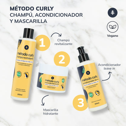 Acondicionador Leave in Método Curly Planeta Huerto 200 ml