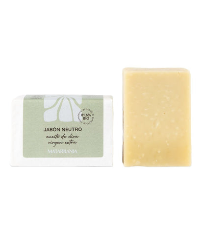 Jabón Neutro BIO Sin Perfume 81,6% BIO Matarrania 100 g