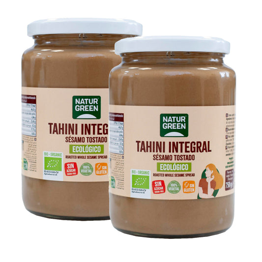 Pack 2x Tahin Tostado Naturgreen de 750 g
