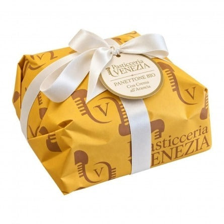 Panettone de Naranja relleno de crema BIO Pasticceria Venezia 750 g