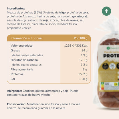Pan de hamburguesa proteico Planeta Huerto, 2 x 80 gr