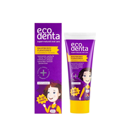 Pasta dental Infantil sabor Frambuesa EcoDenta 75 ml