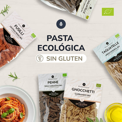 Macarrones de arroz integral ECO sin gluten Planeta Huerto 500 g