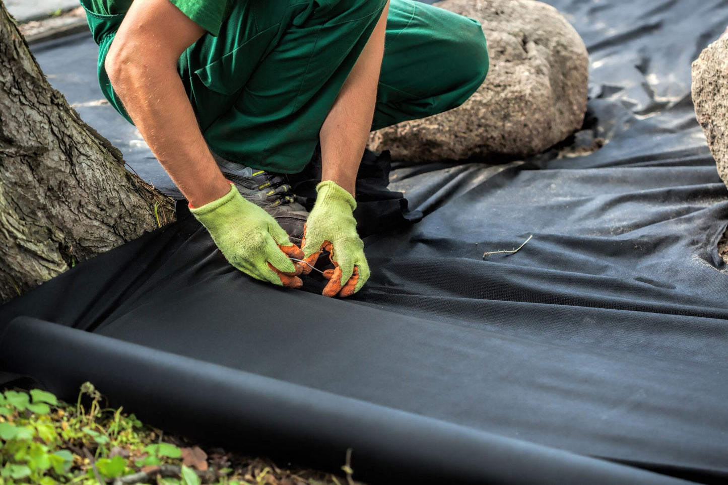 125m X 1m Vellón Contra Malas Hierbas Estable A Los Rayos Uv Con 2 Superficies Vellón Para Jardín Pes/pp_5