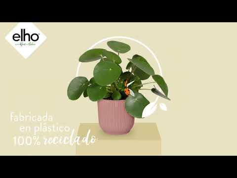 Macetero vibes fold round delicate pink Elho 25 cm