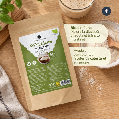 Psyllium en polvo Eco Planeta Huerto 400 g