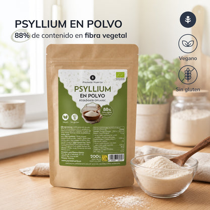 Psyllium en polvo Eco Planeta Huerto 400 g