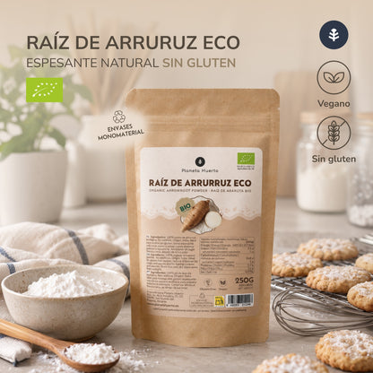 Raíz de Arrurruz ECO Planeta Huerto 250 g