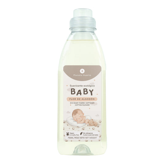 Baby Suavizante para ropa Flor de Algodón ECO Planeta Huerto 750 ml