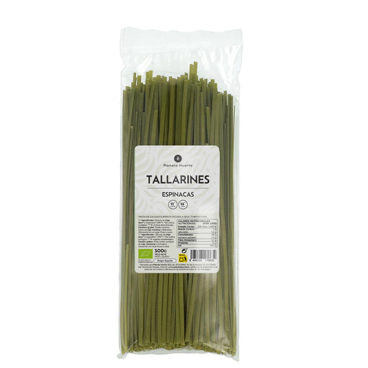Tallarines de espinacas ECO Planeta Huerto 500gr