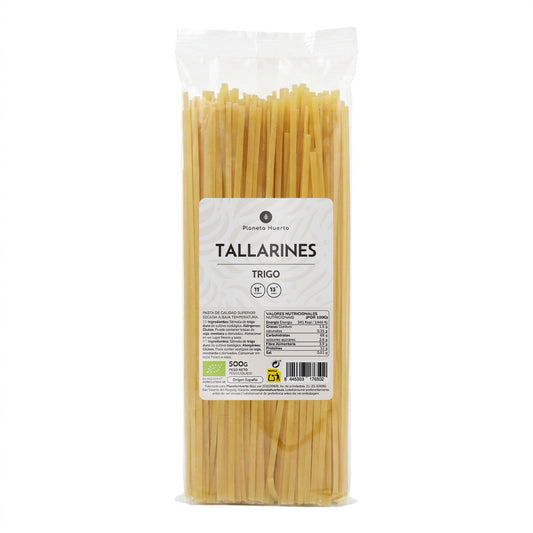 Tallarines de trigo ECO Planeta Huerto 500 g